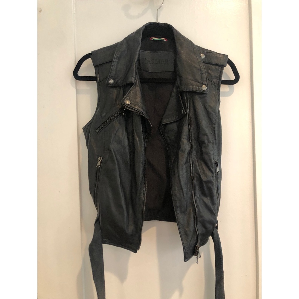 Italian Leather Vest